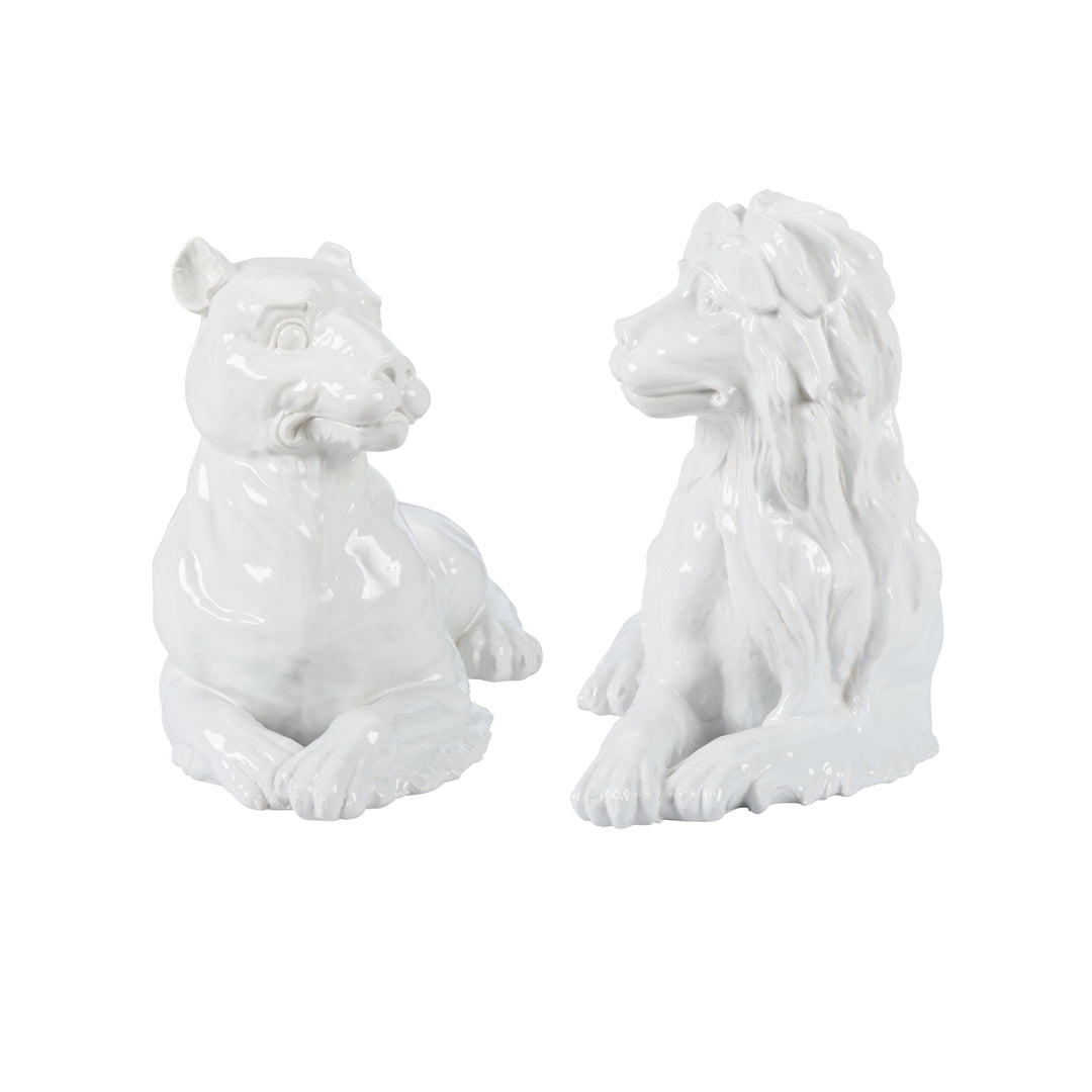 Set of Meissen Lions - C10789