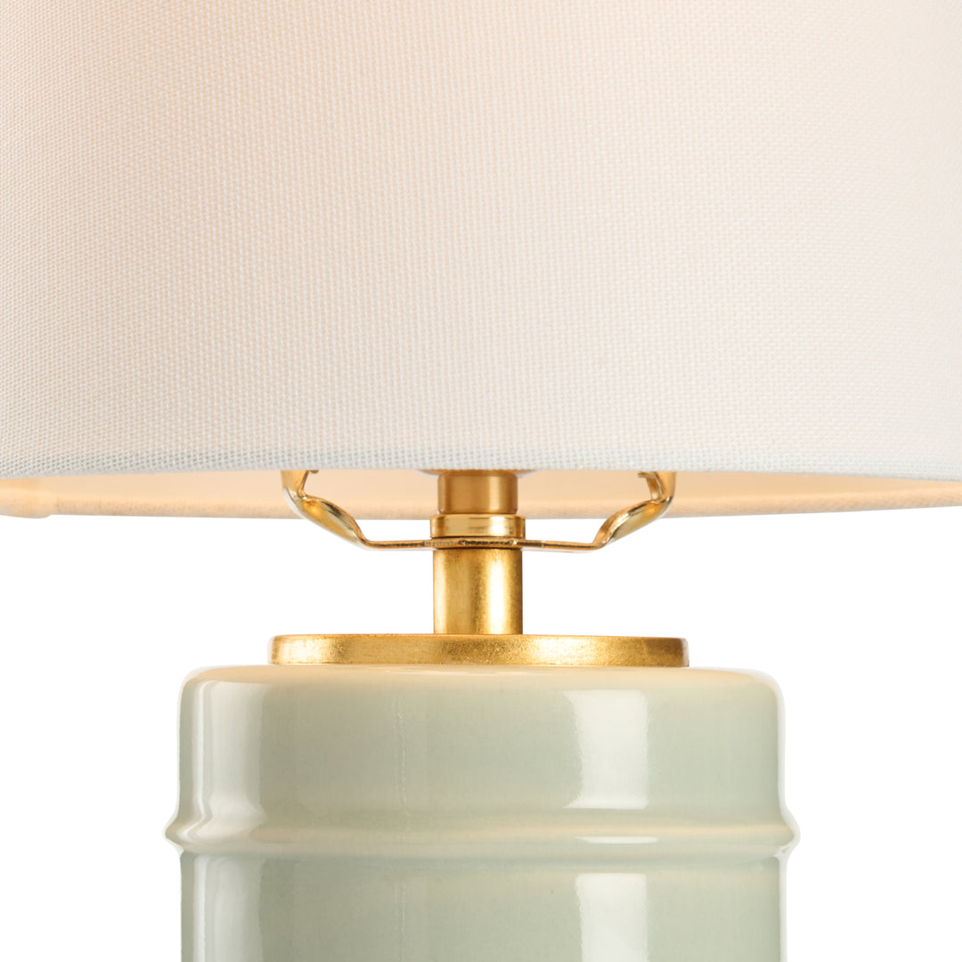 Green Glaze/Gold Leaf