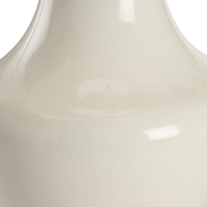 White Glaze/Gold Leaf