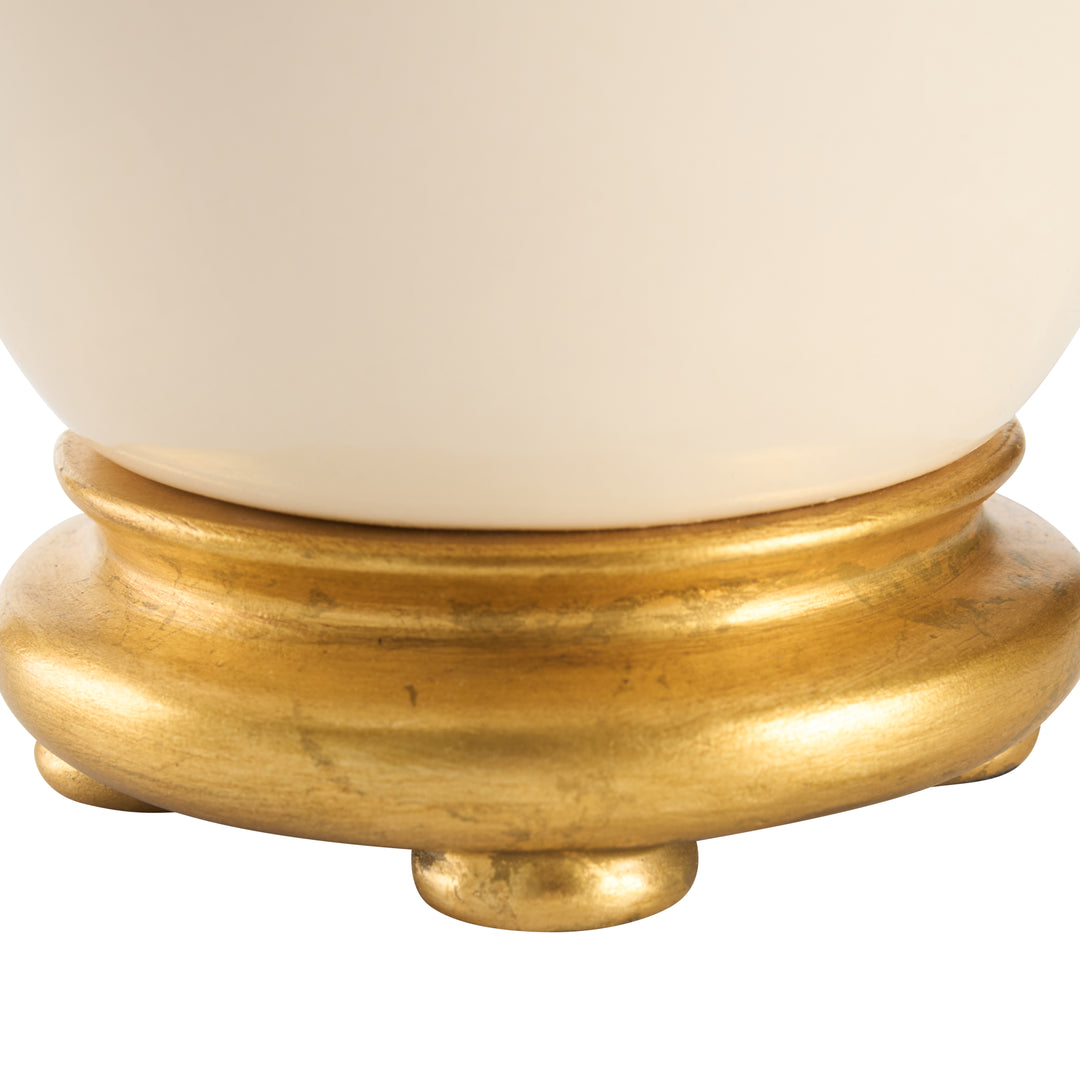 Yellow Glaze/Gold Leaf