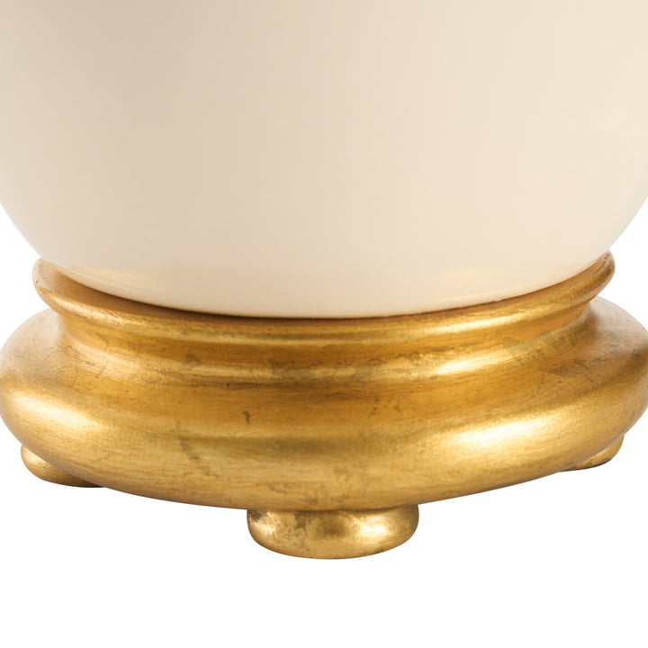 Yellow Glaze/Gold Leaf