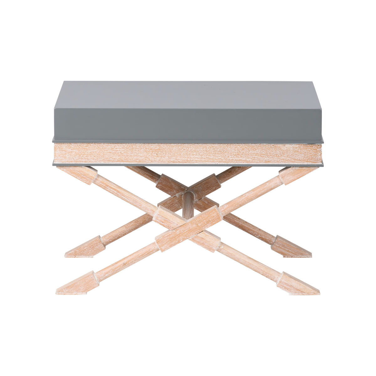 X Lacquer Bench Table - C10964