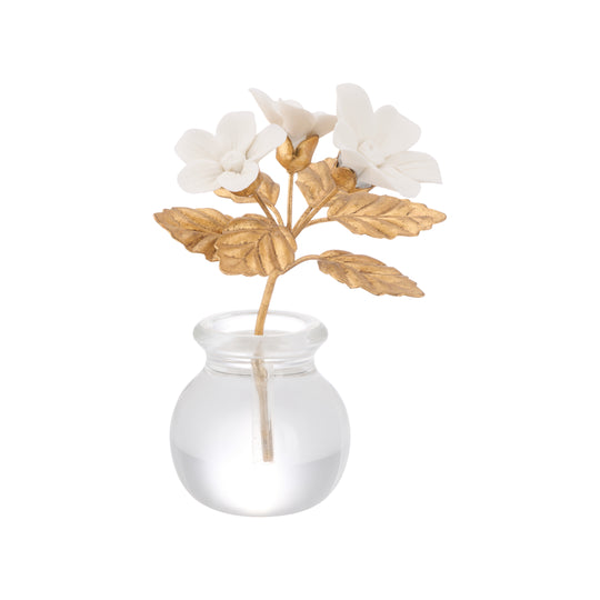 Violet Flower in Pot - C11023