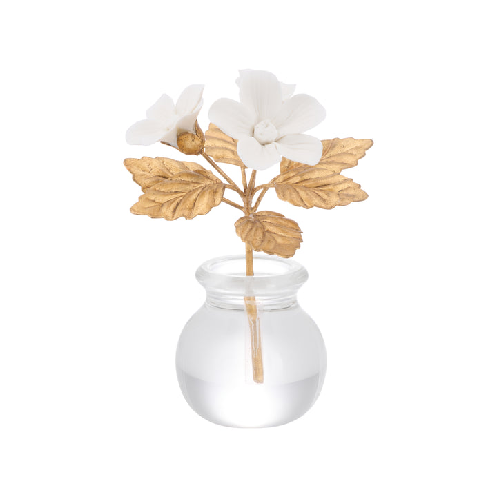 Violet Flower in Pot - C11023