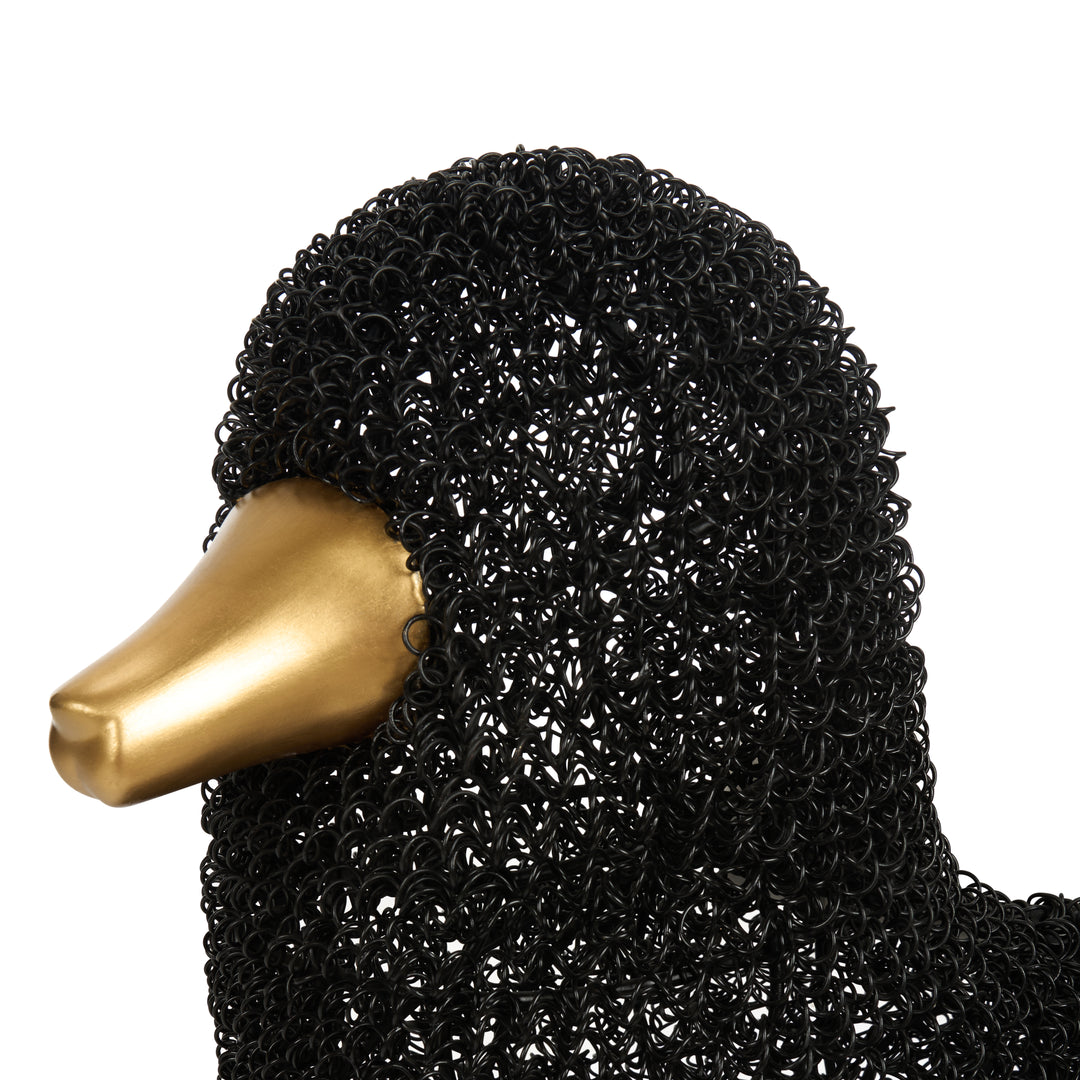 Black/Gold Leaf/Tan