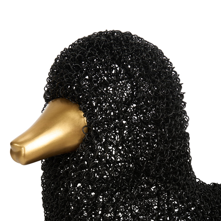 Black/Gold Leaf/Tan