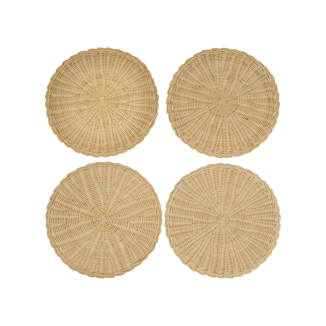 Rattan Placemats (Set of 4) - C11059