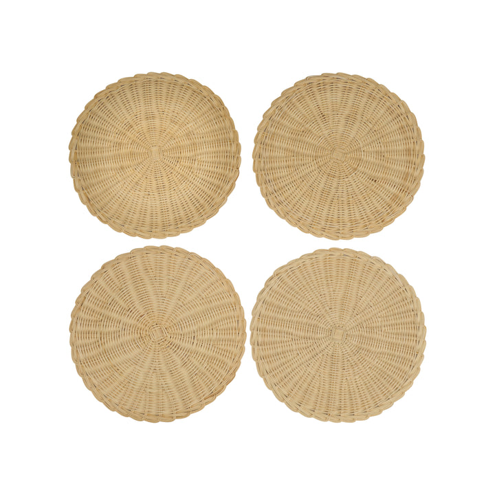 Rattan Placemats (Set of 4) - C11059