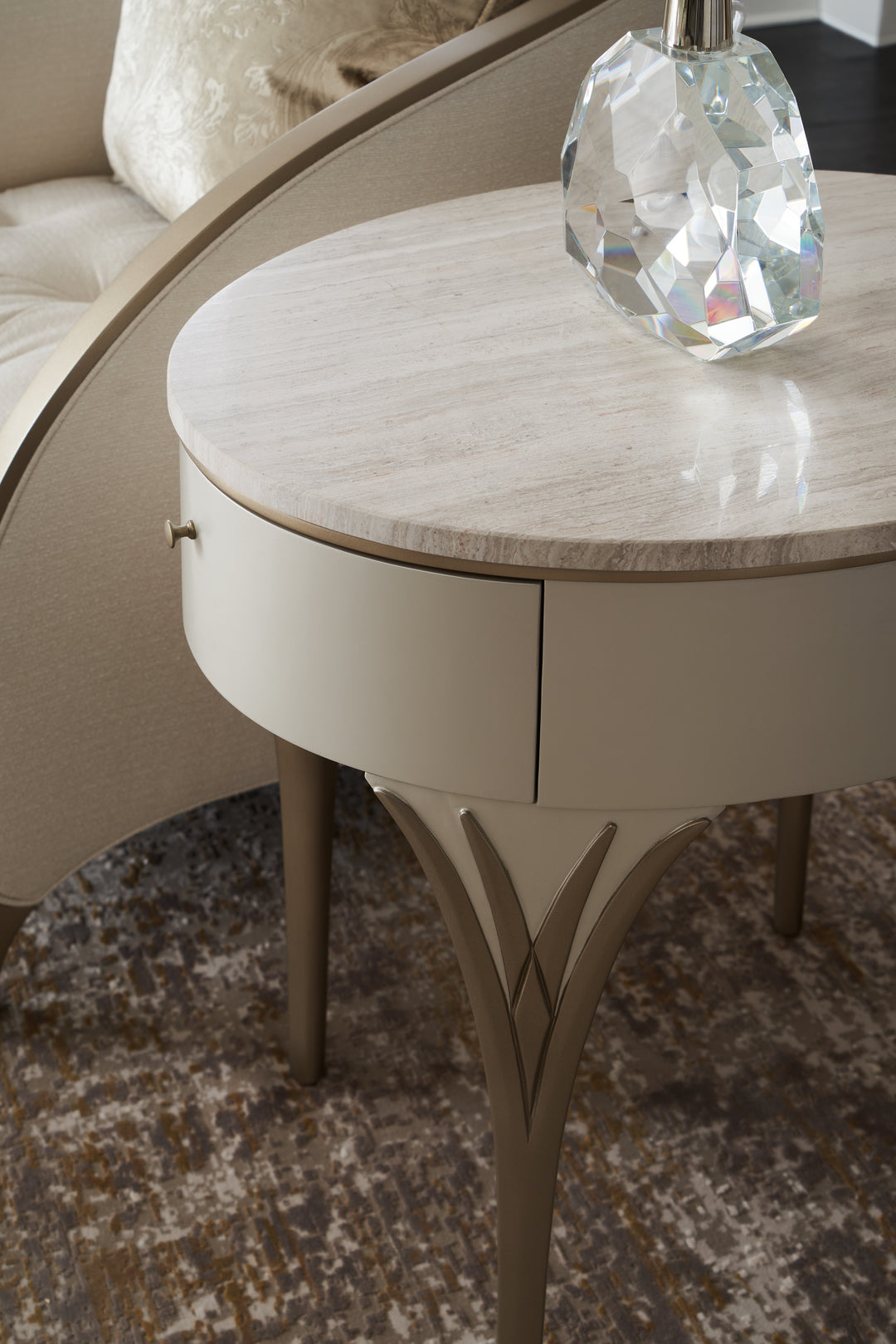 Valentina Side Table - AmericanHomeFurniture