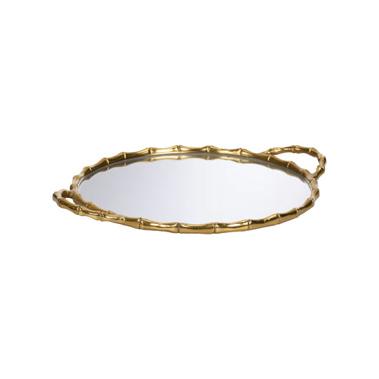 Bamboo Mirrored Tray - C11116
