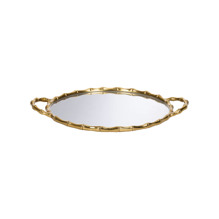 Bamboo Mirrored Tray - C11116