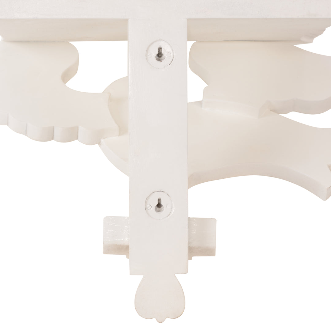 White/Hand Carved