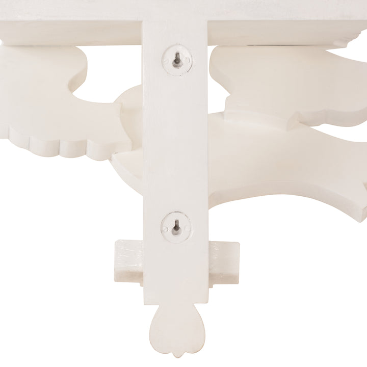 White/Hand Carved