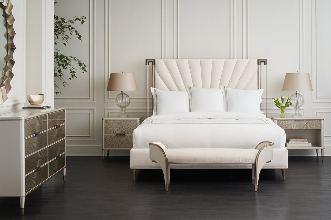 American Home Furniture | Caracole - Valentina Upholstered Bed