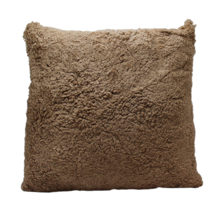 Shortwool Curly Sheepskin Square Cushion - AmericanHomeFurniture