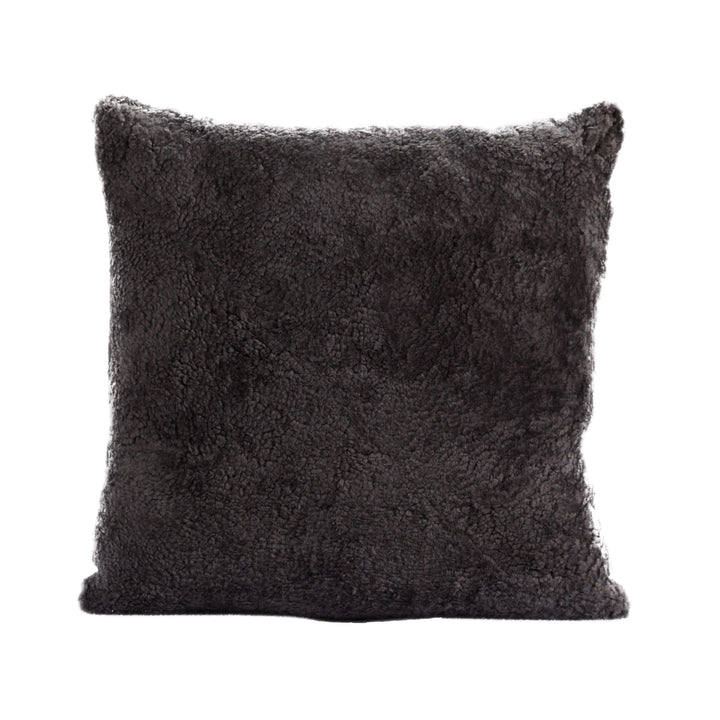 Shortwool Curly Sheepskin Square Cushion - AmericanHomeFurniture