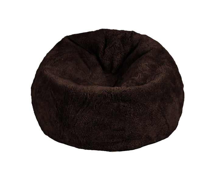 Shorn Curly Sheepskin Beanbag - AmericanHomeFurniture