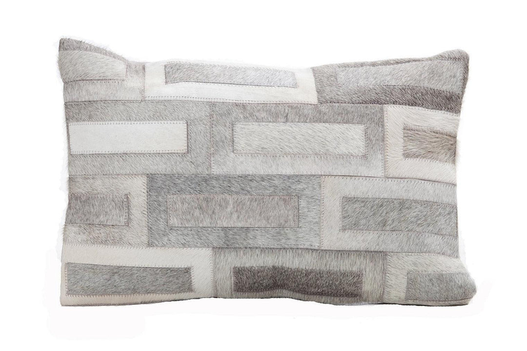 Cowhide Lumbar Cushion - AmericanHomeFurniture