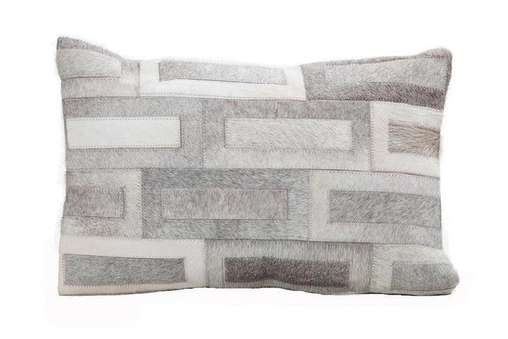 Cowhide Lumbar Cushion - AmericanHomeFurniture