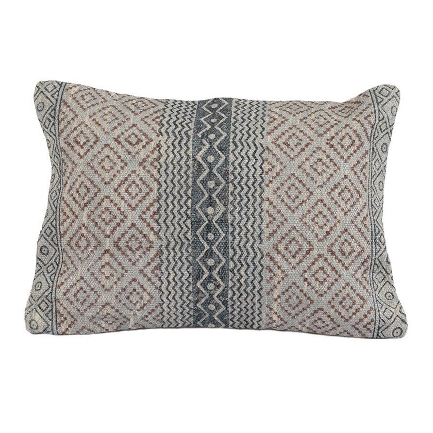 Cotton Lumbar Cushion - AmericanHomeFurniture