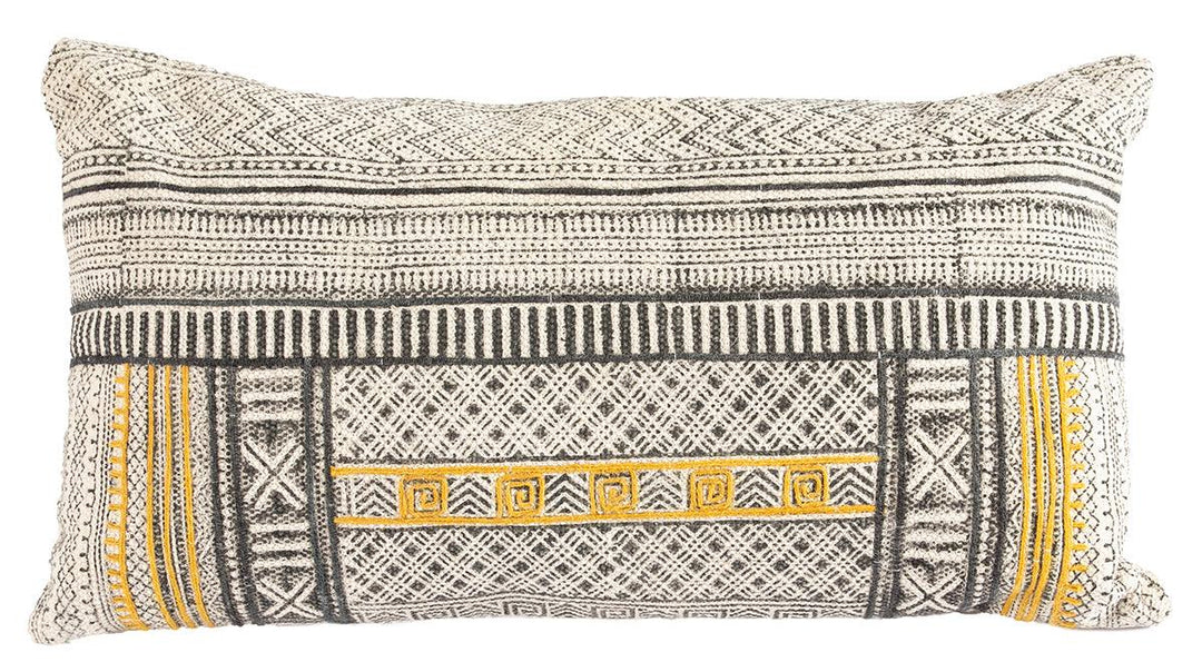 Cotton Lumbar Cushion - AmericanHomeFurniture