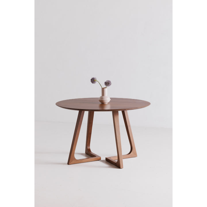 Moe's Home Collection - Godenza Dining Table Round Walnut - CB-1003-03-0 | American Home Furniture