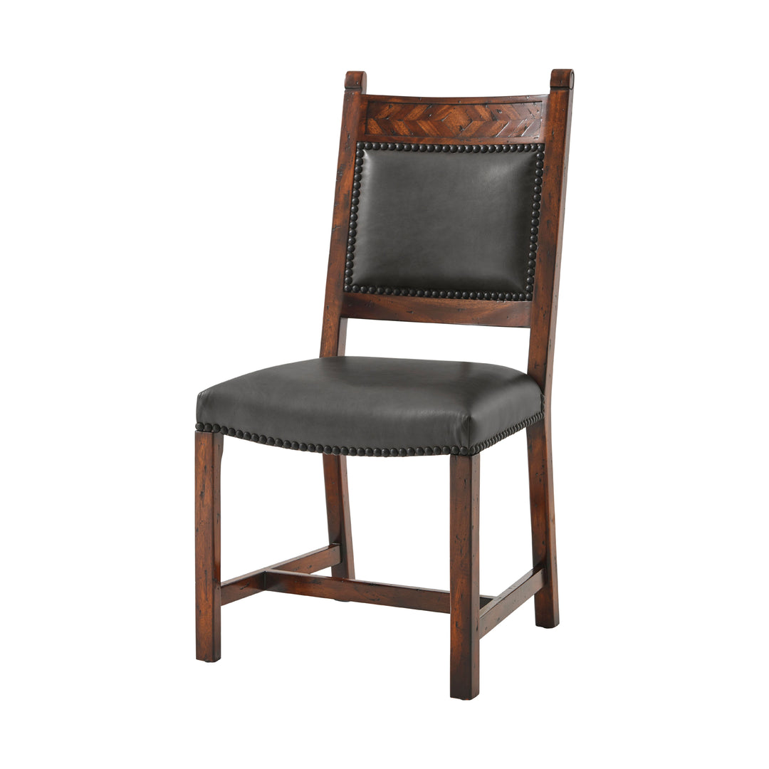 American Home Furniture | Theodore Alexander - Chevrons Side Chair - Set Of 2