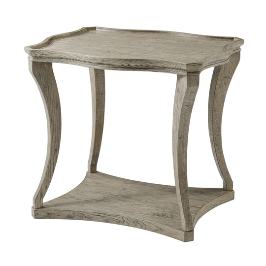 Theodore Alexander Ennis Serpentine Side Table ACCENT TABLES