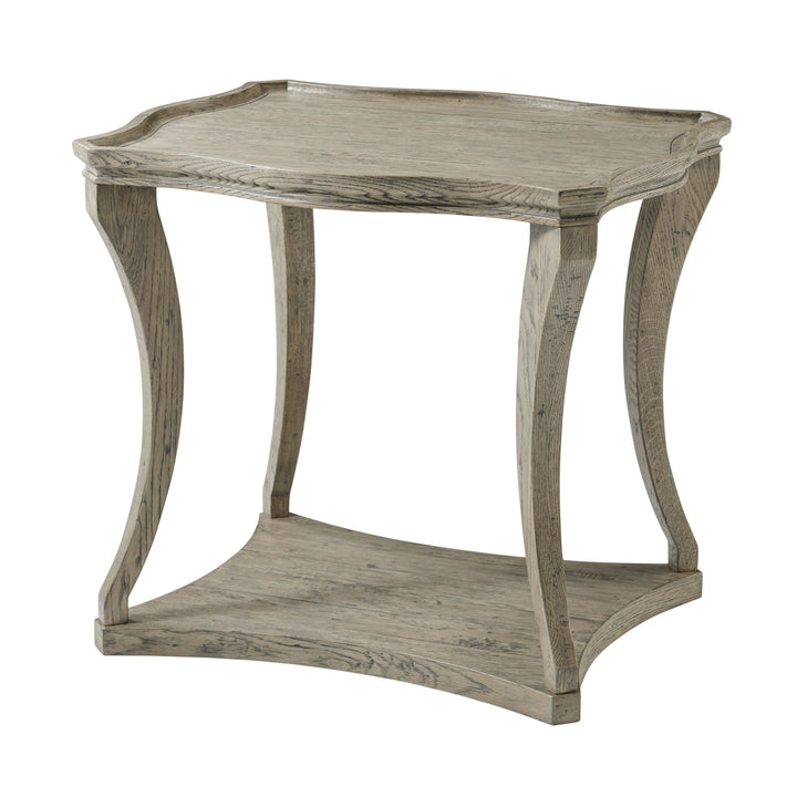 American Home Furniture | Theodore Alexander - Ennis Serpentine Side Table