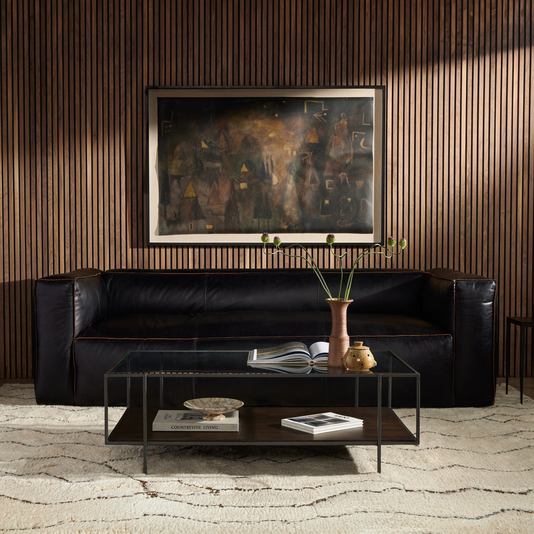 Four Hands - Nolita Reverse Stitch Sofa - CCAR-R1-OSB | American Home Furniture
