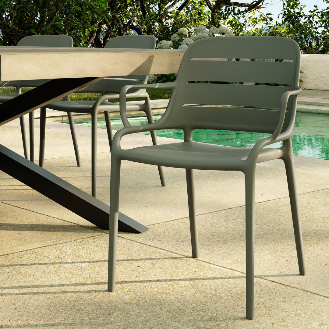 Jasper Stacking Arm Chair (Set of 4)