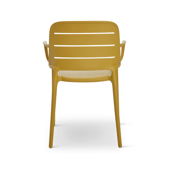 Jasper Stacking Arm Chair (Set of 4) - Ginger