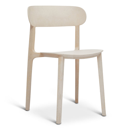 Spencer Stacking Dining Chair (Set of 4) - Beige