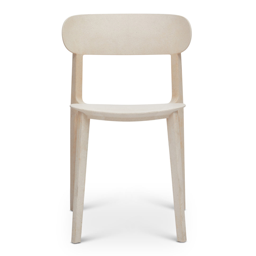 Spencer Stacking Dining Chair (Set of 4) - Beige
