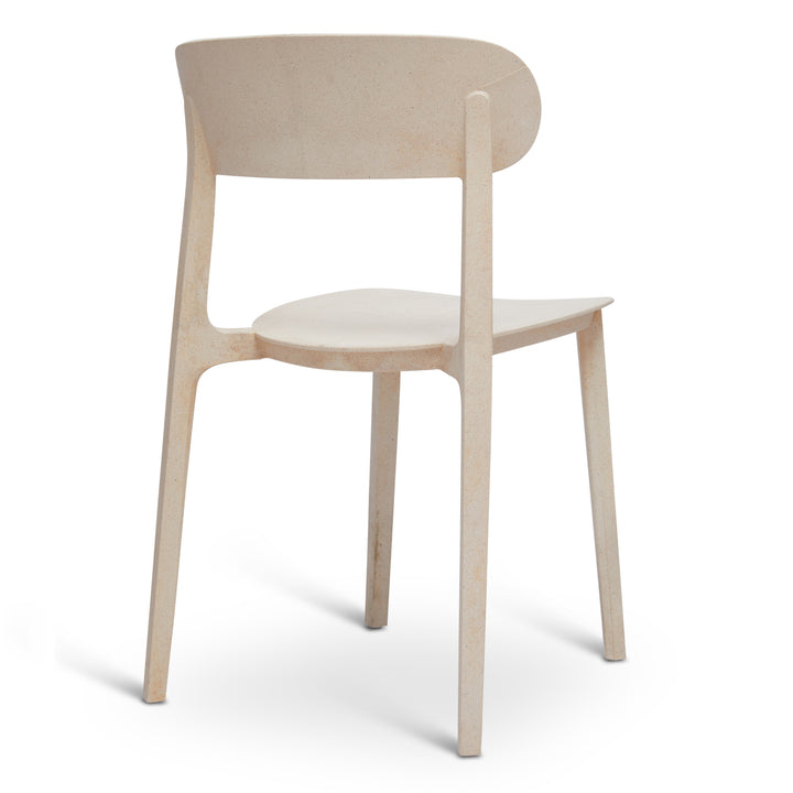 Spencer Stacking Dining Chair (Set of 4) - Beige