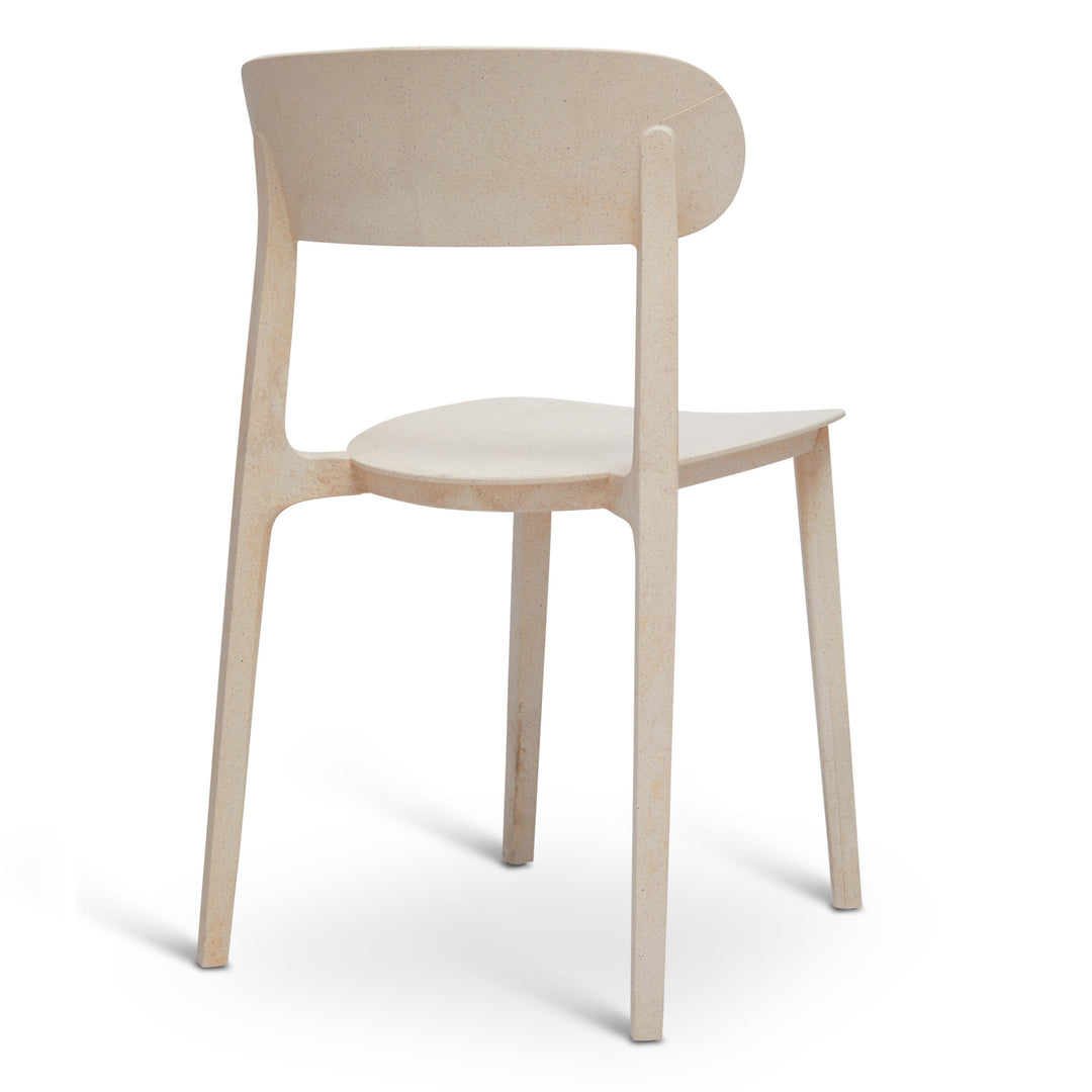 Spencer Stacking Dining Chair (Set of 4) - Beige