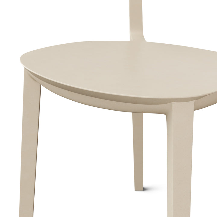 Spencer Stacking Dining Chair (Set of 4) - Beige