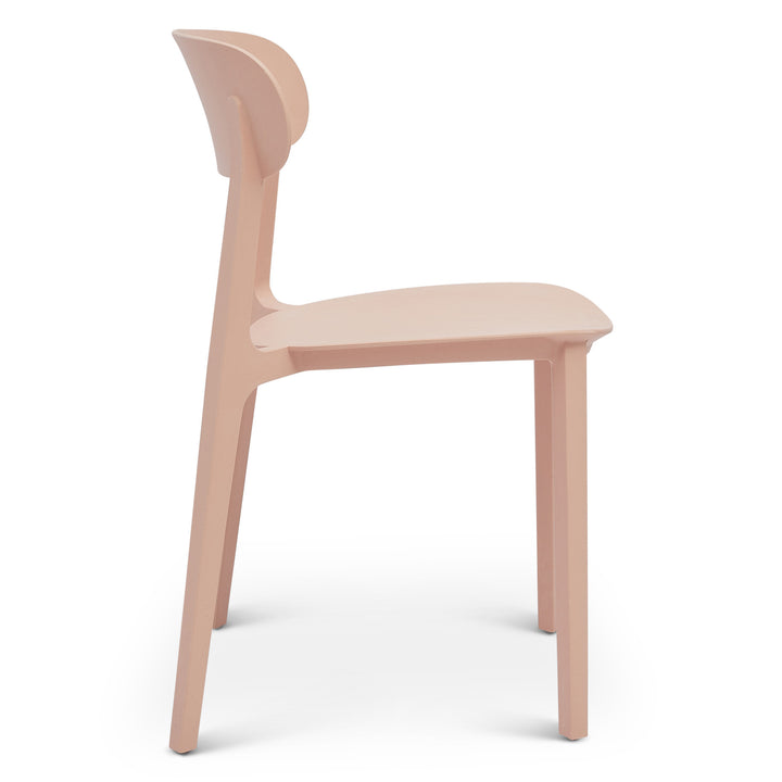 Spencer Stacking Dining Chair (Set of 4) - Dusty Rose