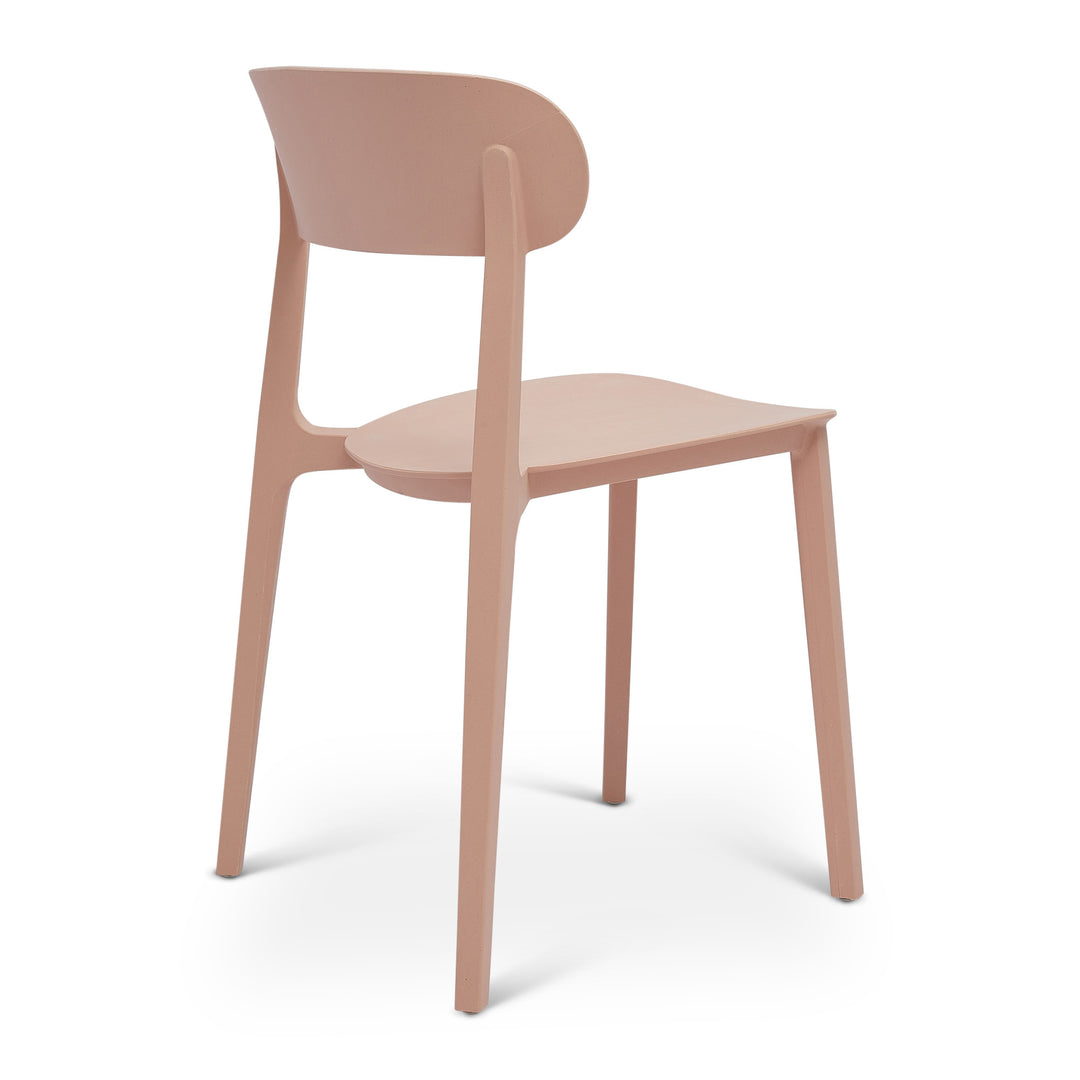 Spencer Stacking Dining Chair (Set of 4) - Dusty Rose