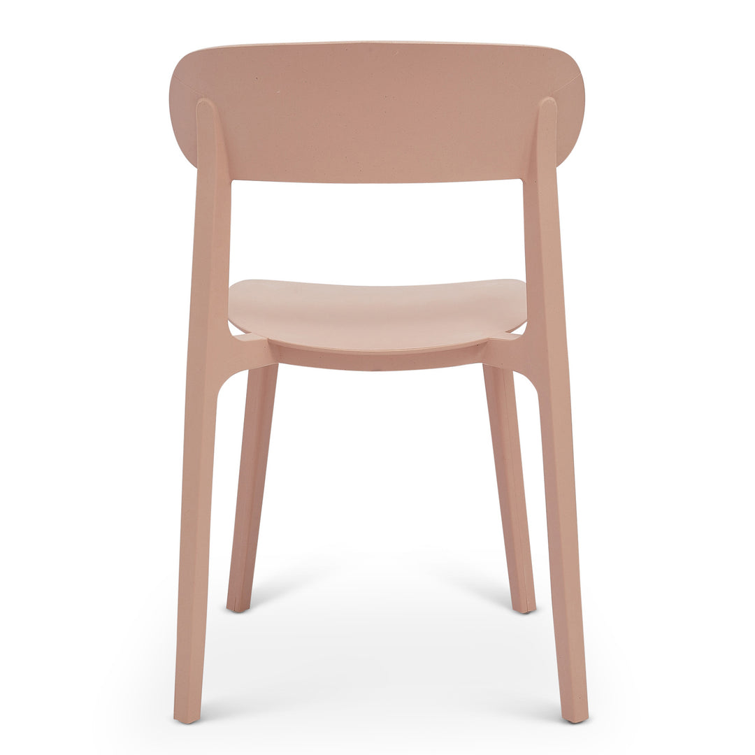 Spencer Stacking Dining Chair (Set of 4) - Dusty Rose