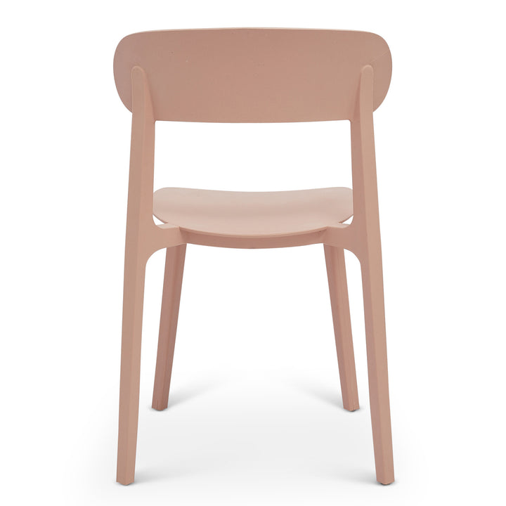 Spencer Stacking Dining Chair (Set of 4) - Dusty Rose