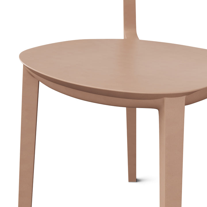 Spencer Stacking Dining Chair (Set of 4) - Dusty Rose