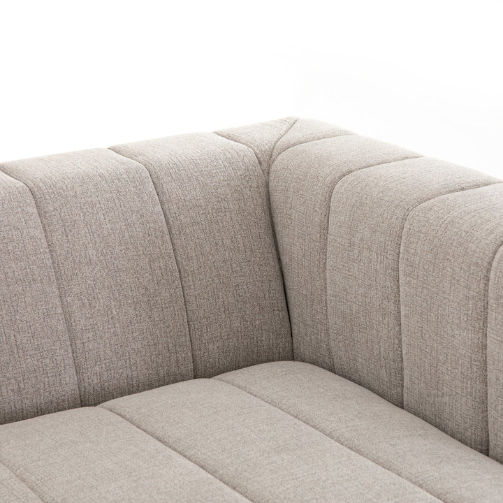 Four Hands - Langham Channeled RAF Chaise PC - CGRY-001-320-RAFC | American Home Furniture