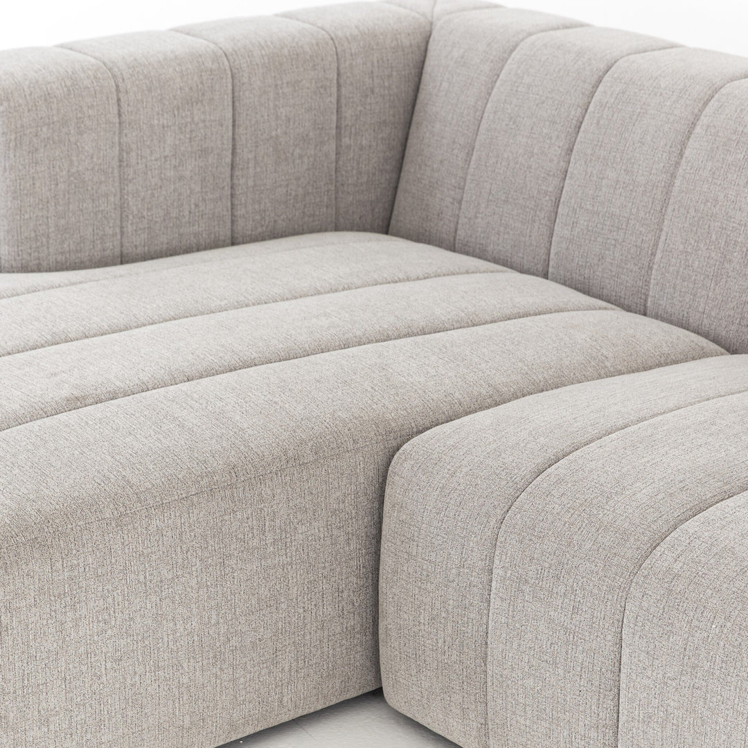 Four Hands - Langham Channeled 2PC Sectional LAF Chaise - CGRY-001-320-S4 | American Home Furniture
