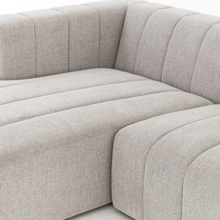 Four Hands - Langham Channeled 2PC Sectional LAF Chaise - CGRY-001-320-S4 | American Home Furniture