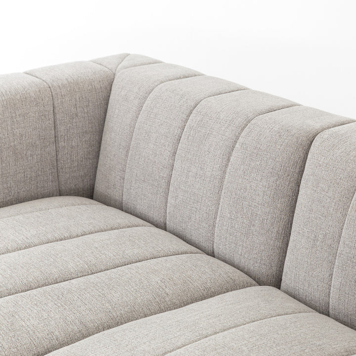 Four Hands - Langham Channeled 2PC Sectional LAF Chaise - CGRY-001-320-S4 | American Home Furniture