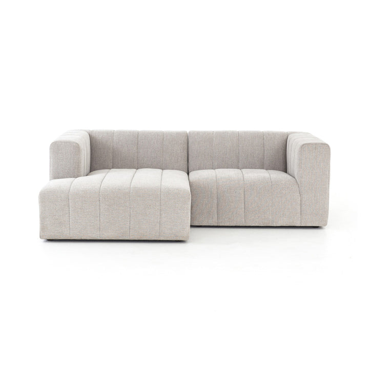 Four Hands - Langham Channeled 2PC Sectional LAF Chaise - CGRY-001-320-S4 | American Home Furniture