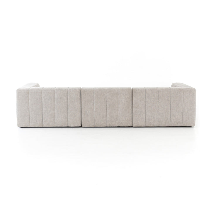 Four Hands - Langham Channeled 3PC Sectional - CGRY-001-320-S5 | American Home Furniture