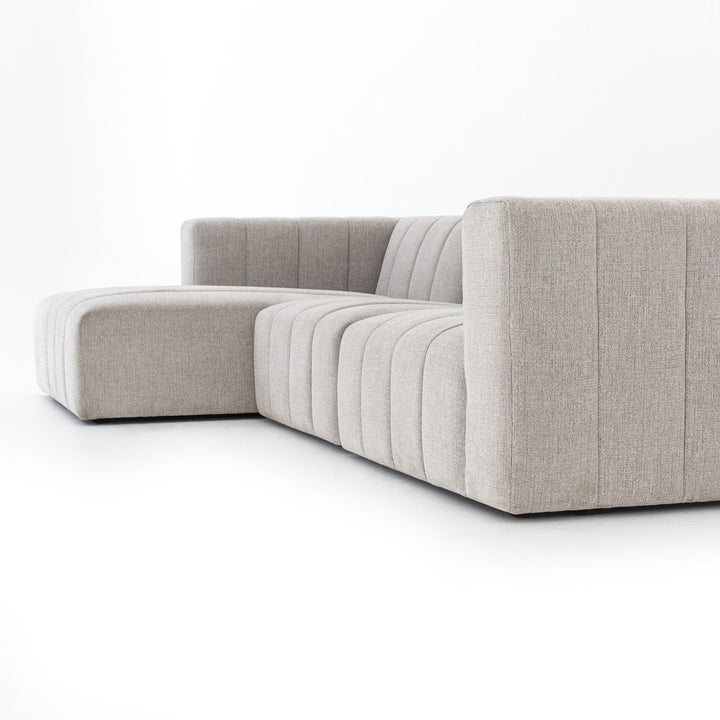 Four Hands - Langham Channeled 3PC Sectional - CGRY-001-320-S5 | American Home Furniture