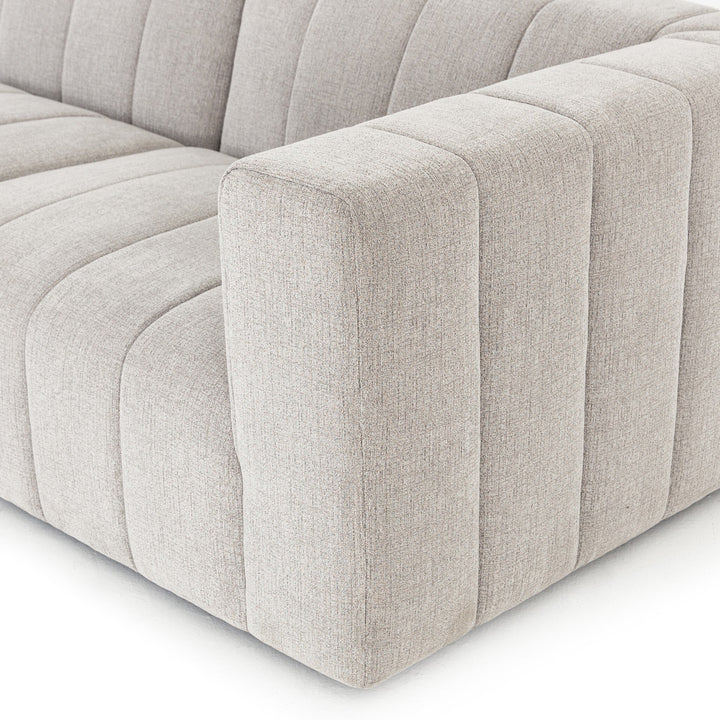 Four Hands - Langham Channeled 3PC Sectional - CGRY-001-320-S5 | American Home Furniture